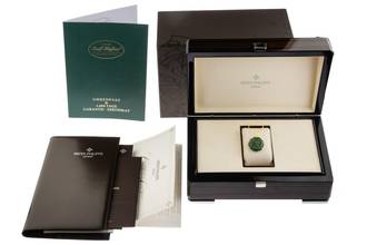 Thumbnail von Patek Philippe Nautilus Ref.5711/1A-014 Bj.2021 Full Set wie Neu Vintage Nautilus Green Dial