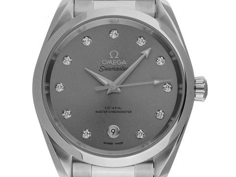  Omega Seamaster Aqua Terra Ref.220.10.38.20.56.001 2026 Full Set Ungetragen Seamaster Aqua Terra Diamanten 