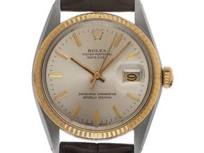 Thumbnail von Rolex Datejust 36 Ref.16013 Bj.1978 Box&Beschreibung Original Vintage Unpoliert Datejust open 6/9