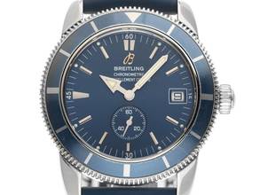Thumbnail von Breitling Superocean Ref.A37320 2008 Full Set sehr gut Vintage Superocean Kautschuk Faltschließe