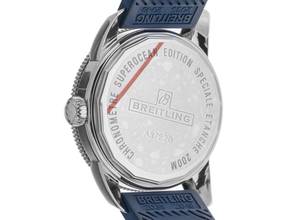Thumbnail von Breitling Superocean Ref.A37320 2008 Full Set sehr gut Vintage Superocean Kautschuk Faltschließe