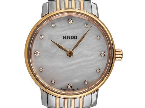 Rado Coupole Classic Ref.R22897923 2026 Full Set Ungetragen Coupole Perlmutt Diamanten