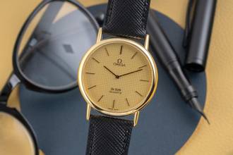 Thumbnail von Omega De Ville vergoldet Quarz Herrenuhr Ref. 191.0092 Vintage Klassiker