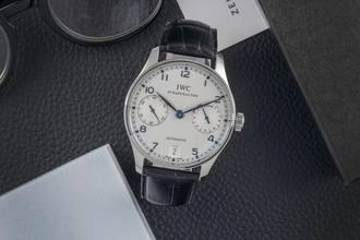 Thumbnail von IWC Portugieser Automatik Schaffhausen Portugieser 7 Days Automatik Stahl Ref. IW500107