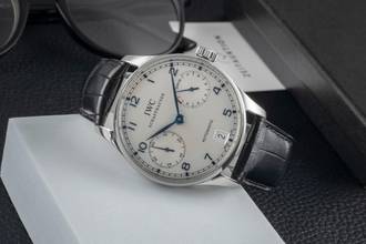 Thumbnail von IWC Portugieser Automatik Schaffhausen Portugieser 7 Days Automatik Stahl Ref. IW500107