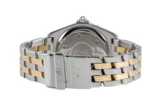 Thumbnail von Breitling Antares Blue Dial Stahl / Gold Automatik Herrenuhr B10048 Klassiker