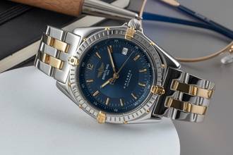 Thumbnail von Breitling Antares Blue Dial Stahl / Gold Automatik Herrenuhr B10048 Klassiker