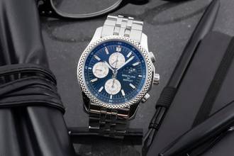 Thumbnail von Breitling Bentley Mark VI Chronograph Stahl / Platin Automatik Ref P19362