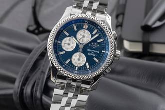 Thumbnail von Breitling Bentley Mark VI Chronograph Stahl / Platin Automatik Ref P19362