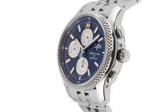 Thumbnail von Breitling Bentley Mark VI Chronograph Stahl / Platin Automatik Ref P19362