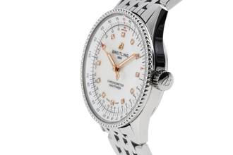 Thumbnail von Breitling Navitimer 35 MOP Diamond Edelstahl Automatik Damenuhr Ref. A17395