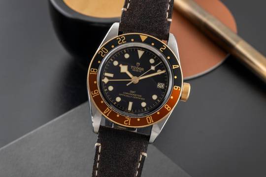 Tudor Black Bay GMT Stahl / Gold Automatik Herrenuhr M79833MN-0003