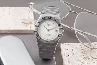 Thumbnail von Omega Constellation Stahl Automatik Herrenuhr Ref. 368.0865 Box Vintage