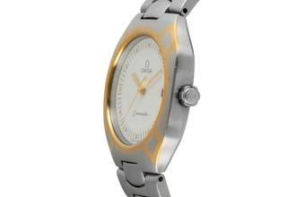 Thumbnail von Omega Seamaster Polaris Stahl / Gold Quarz Herrenuhr Ref. 396.1022 Vintage