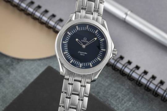  Omega Seamaster 120 M Multifunktion Edelstahl Quarz Ref. 2521.81.00 B&P 1999 
