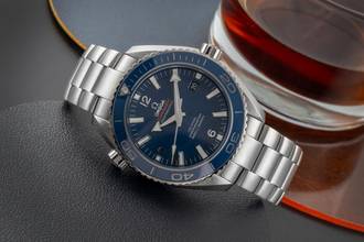 Thumbnail von Omega Seamaster Planet Ocean 600M Co-Axial Titan Ref. 232.90.46.21.03.001 B&P