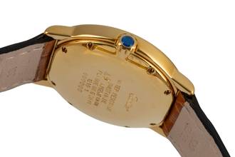 Thumbnail von Cartier must Ronde LM 925 Silber vergoldet Quarz Herrenuhr Ref. W1006922 1810 1
