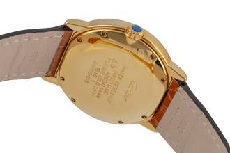Thumbnail von Cartier must Ronde LM 925 Silber vergoldet Quarz Herrenuhr Ref. W1006922 1810 1