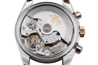 Thumbnail von Omega Speedmaster Ladies Chronograph Stahl / Gold Automatik Ref. 324.28.38.40.06.001