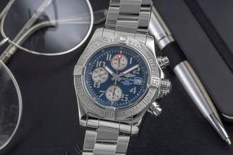  Breitling Avenger II Chronograph Stahl Automatik Ref. A1338111.C870 B&P 2017 