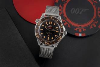 Thumbnail von Omega Seamaster Diver 300 M James Bond 007 Titan Automatik 210.90.42.20.01.001