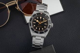 Thumbnail von Tudor Black Bay Heritage Stahl Automatik Herrenuhr Ref. M79230N-0002 B&P 2019