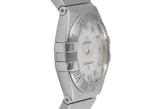 Thumbnail von Omega Constellation Quartz Stahl MOP Dial Damenuhr Ref. 123.10.27.60.05.001