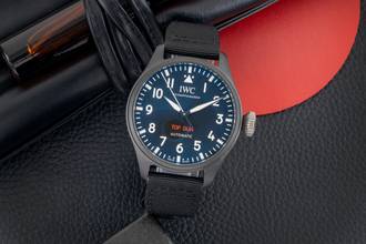 Thumbnail von IWC Große Fliegeruhr Top Gun Big Pilot Watch 43 Top Gun Keramik / Titan Automatik Ref. IW329801 B&P 2022