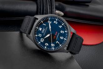 Thumbnail von IWC Große Fliegeruhr Top Gun Big Pilot Watch 43 Top Gun Keramik / Titan Automatik Ref. IW329801 B&P 2022