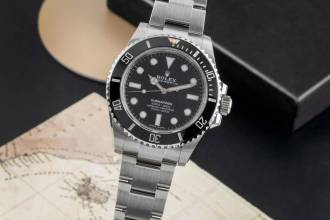 Thumbnail von Rolex Submariner (No Date) Oyster Edelstahl Automatik Herrenuhr Ref. 114060