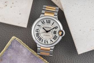 Thumbnail von Cartier Ballon Bleu 36mm de Cartier 36mm Stahl / Gold Automatik Medium W2BB0012 3284