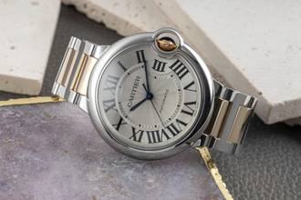 Thumbnail von Cartier Ballon Bleu 36mm de Cartier 36mm Stahl / Gold Automatik Medium W2BB0012 3284