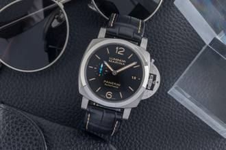Thumbnail von Panerai Luminor Marina 1950 3 Days Automatic 42 3 Days Stahl Automatik Ref. PAM01392 B&P 2018