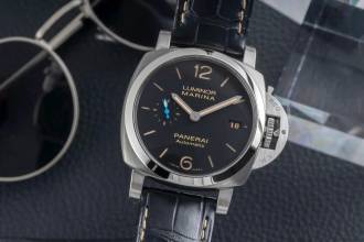 Thumbnail von Panerai Luminor Marina 1950 3 Days Automatic 42 3 Days Stahl Automatik Ref. PAM01392 B&P 2018