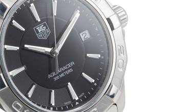 Thumbnail von TAG Heuer Aquaracer 300M Stahl Quarz Herrenuhr Ref. WAP11101 Klassiker