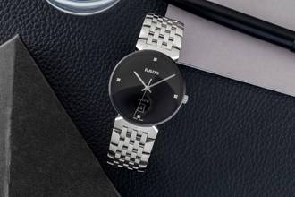 Thumbnail von Rado Florence Stahl Quarz Damenuhr Ref. R48912713 073.3912.4 Box & Papiere 2023