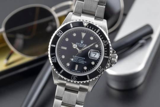  Rolex Submariner Date 1000ft Edelstahl Automatik Herrenuhr Ref. 16610T D-Serie 