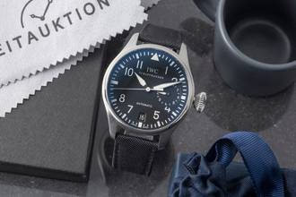 Thumbnail von IWC Große Fliegeruhr Big Pilot Große Fliegeruhr Stahl Automatik Herrenuhr Ref. IW500401 B&P 2008