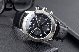 Thumbnail von Breguet Type XX - XXI - XXII Chronograph Edelstahl Automatik Herrenuhr Ref. 3820 Klassiker