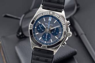 Thumbnail von Breitling Chronomat 42 B01 42 Titan Automatik Ref. EB0134101M1S1 B&P