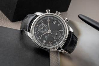 Thumbnail von IWC Portugieser Chronograph Automatik Stahl Herrenuhr Ref. IW390404 Papiere 2016