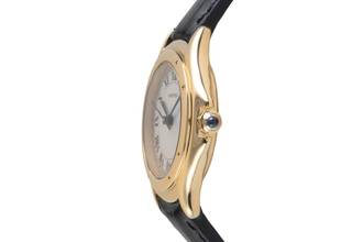 Thumbnail von Cartier Cougar 18k (0,750) Gold Quarz Damenuhr Ref. W25012B9 887906