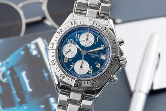Thumbnail von Breitling Colt Chronograph Automatic Blue Dial Edelstahl Automatik Herrenuhr Ref. A13035
