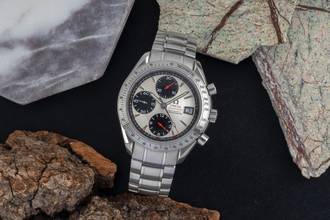 Thumbnail von Omega Speedmaster Date Chronograph Stahl Automatik Herrenuhr Ref. 3211.31.00