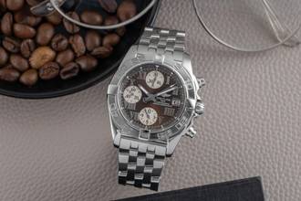 Thumbnail von Breitling Chrono Galactic Chronograph Stahl Automatik Herrenuhr Ref. A13358 B&P 2011