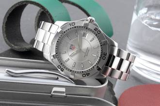 Thumbnail von TAG Heuer Aquaracer 300M Edelstahl Quarz Herrenuhr Ref. WAF1112