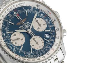 Thumbnail von Breitling Navitimer Chronograph Blue Dial Herrenuhr Automatik Ref. A23322