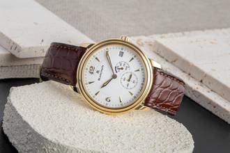 Thumbnail von Blancpain Villeret 18k (0,750) Gold Handaufzug Herrenuhr Ref. 1106-1418