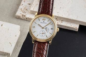 Thumbnail von Blancpain Villeret 18k (0,750) Gold Handaufzug Herrenuhr Ref. 1106-1418