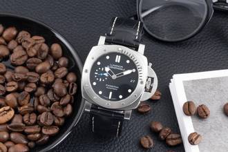 Thumbnail von Panerai Submersible 1950 3 Days Stahl Automatik Herrenuhr Ref. PAM00682